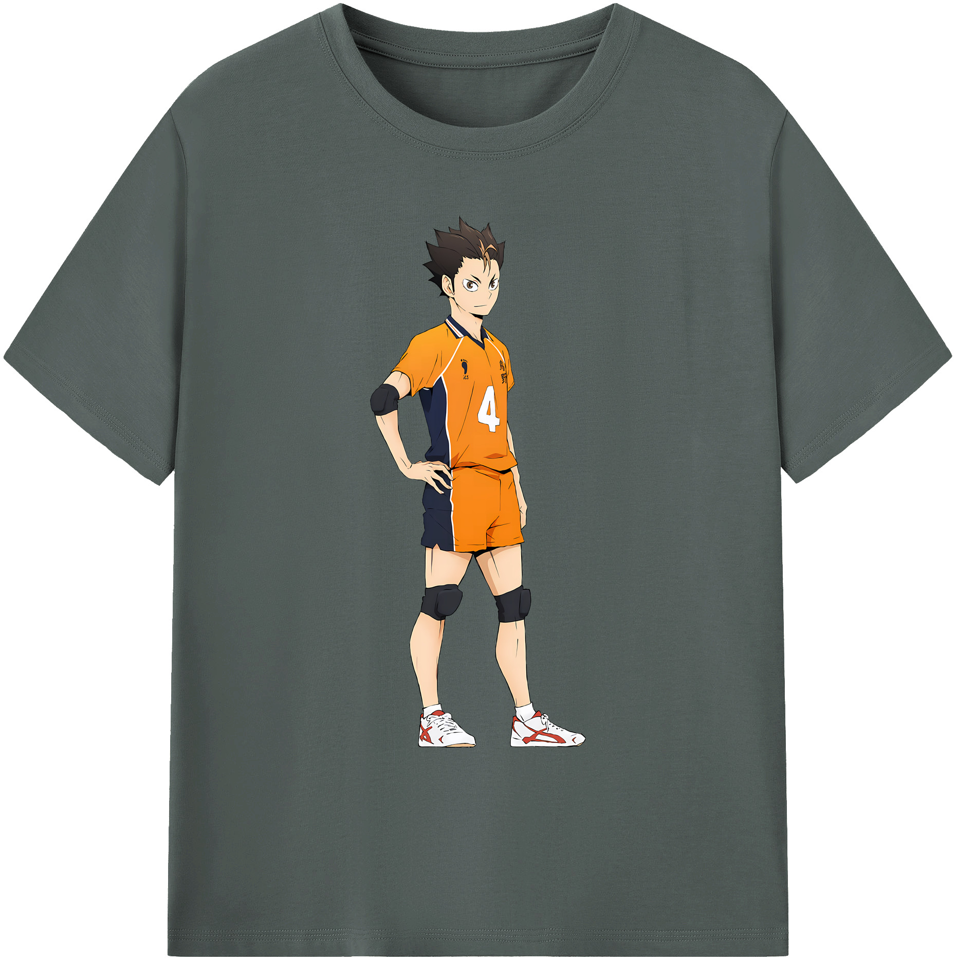 （画像用） ハイキュー!! Haikyu!! 綿100％ メンズ半袖Tシャツ｜肌触りやわらか＆通気性